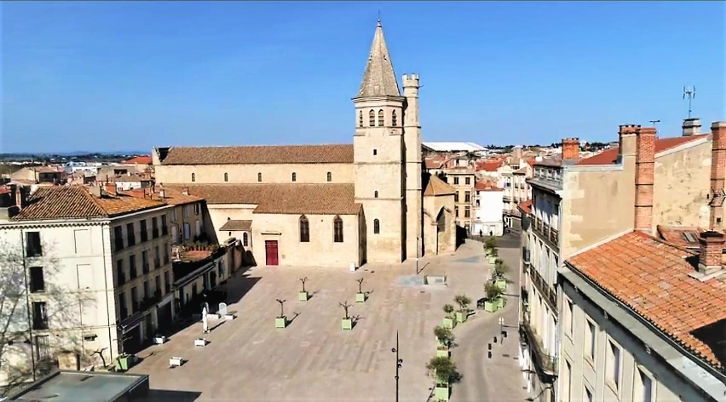 T2 Cathedrale & Torre Ventosa - Central - Clim - Wifi - Balcon - Free Parking Sur Demande Béziers Exteriör bild